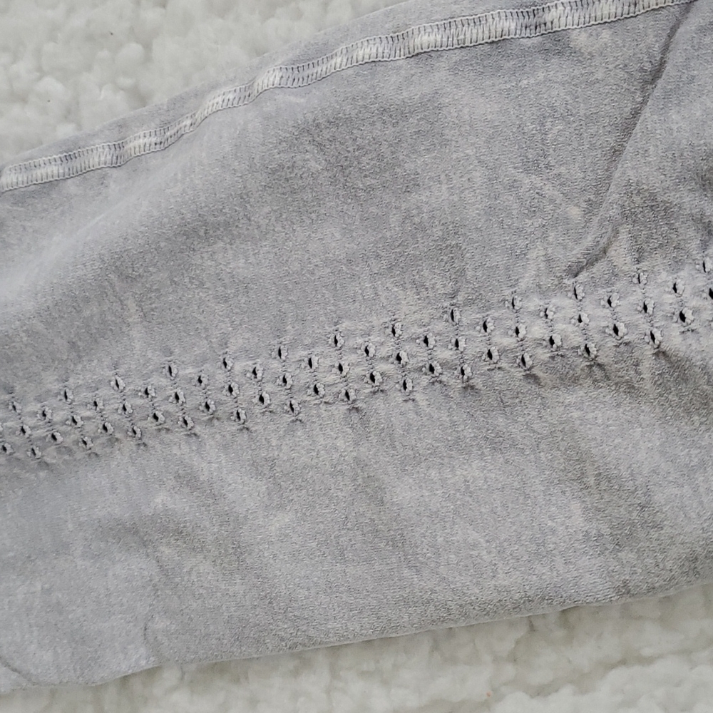 17. Free People Good Karma Leggings Ice Grey - Picture 7 of 17